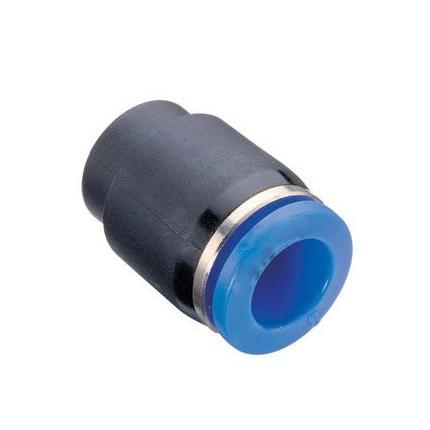 Push in to Connect Tubing Quick Cap Plug Fitting 1/2" Od By Mettleair