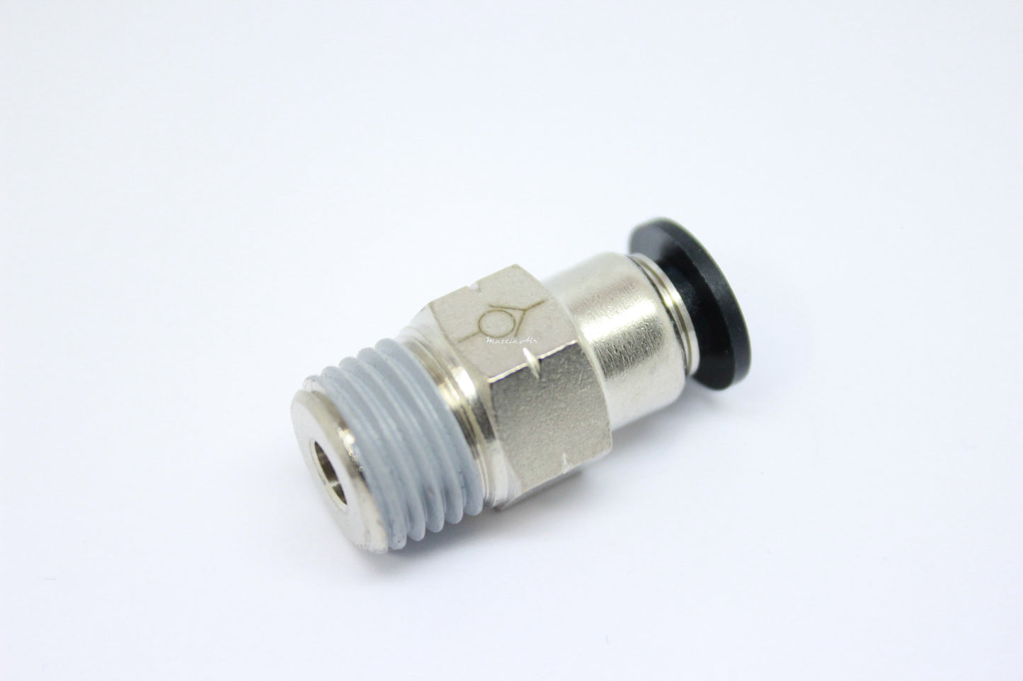 Push to Connect Check Valve Male 1/4" OD - 1/4" NPT Male