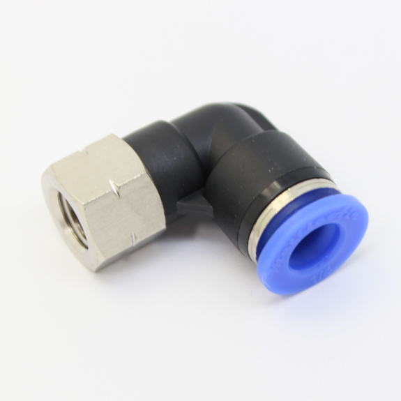 Push to Connect 90 Elbow Female 1/4" OD - 1/16" NPT Female
