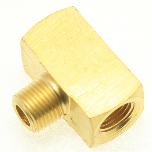 Brass Male Branch Tee 1/8" NPT Female - 1/8" NPT Male