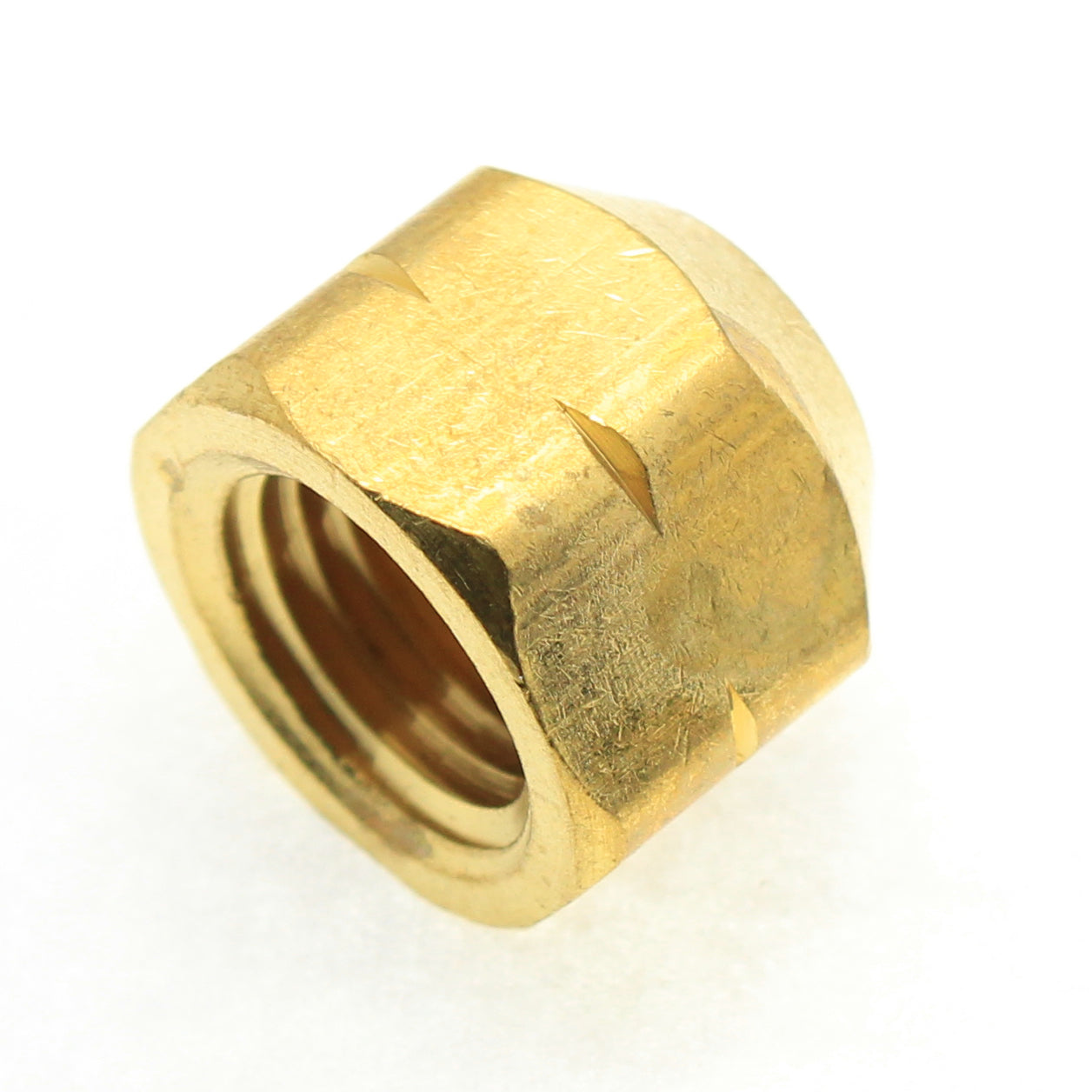 Brass Pipe Cap 1/4" NPT Female