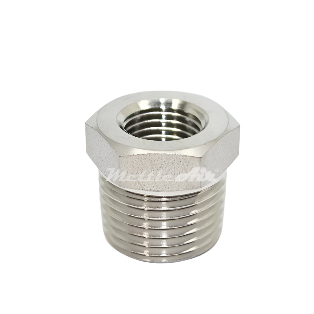 SS 316L Bushing 1/2" NPT Male - 1/4 NPT Female