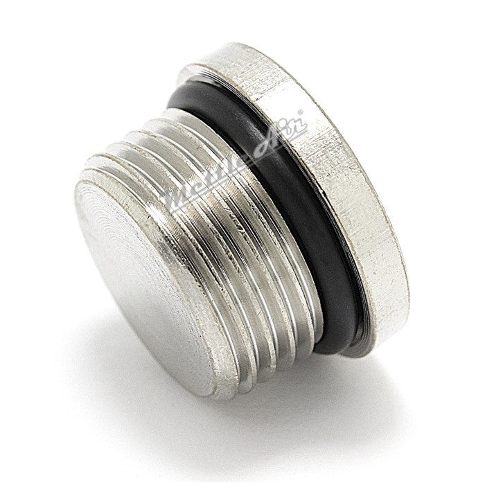 British Parallel Thread Brass Internal Hex Pipe Plug 1/2" BSPP (G)