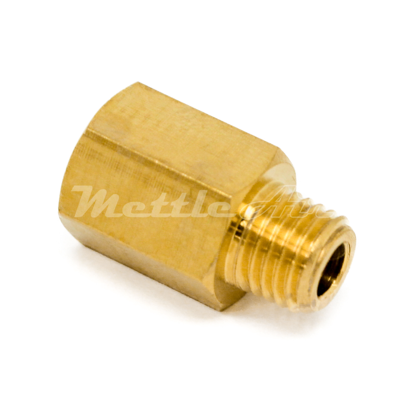 Brass Pipe Adaptor 1/8" NPT Female - 1/16" NPT Male REDUCER