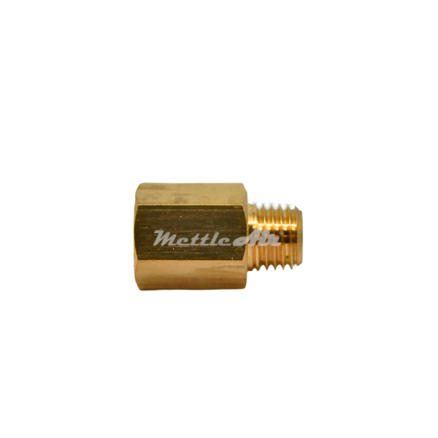 Brass Pipe Adaptor 1/8" NPT Female - 1/16" NPT Male REDUCER