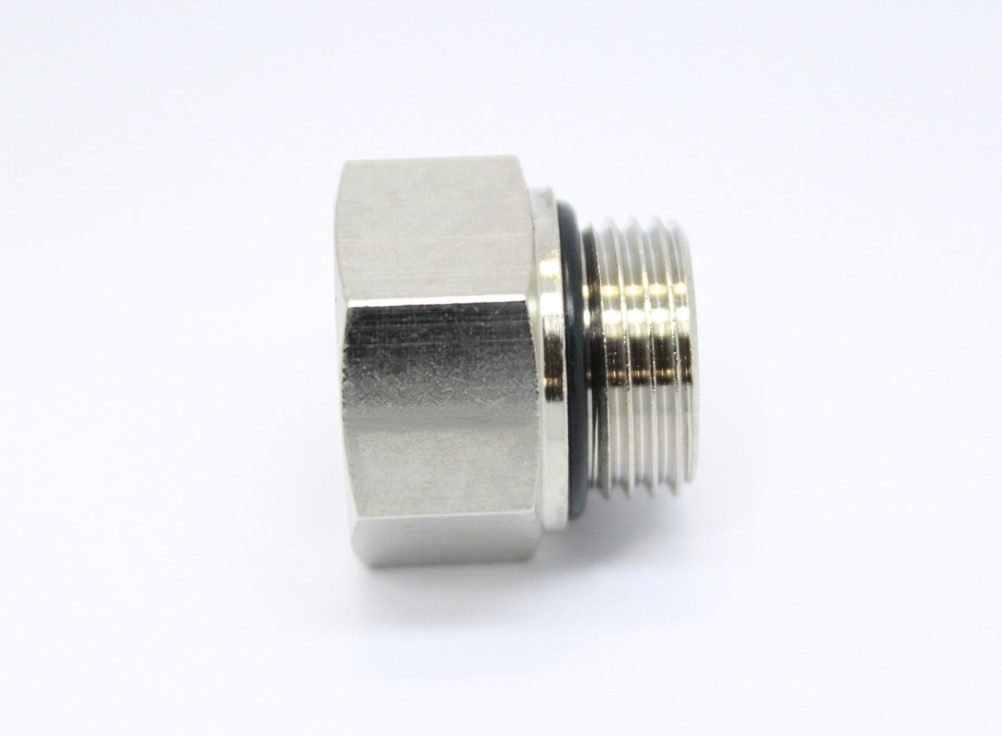 British Thread Brass Adaptor 1/4" BSPP (G) Female - 1/4" BSPT (R) Male