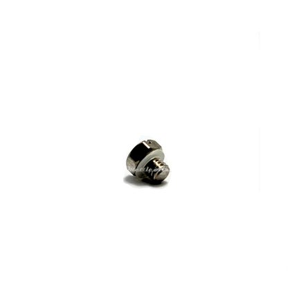 Brass Hex Head Pipe Plug M3 x 0.5 Male -  Nickel Plated