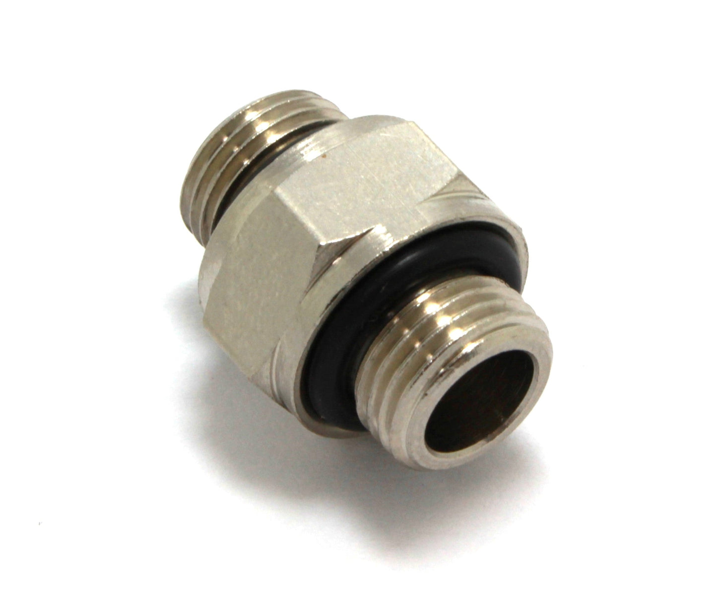 British Parallel Thread Brass Hex Pipe Nipple 1/4" BSPP (G) Male