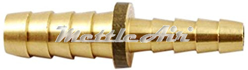 Brass Splicer 3/8" Hose ID Barb - 1/4" Hose ID Barb REDUCER