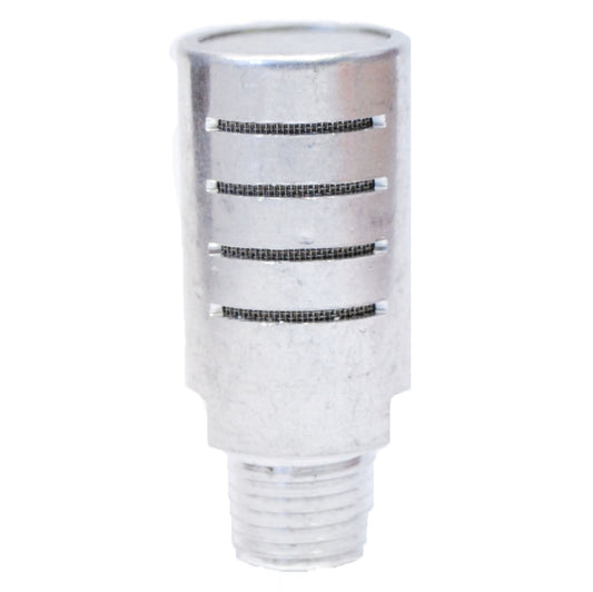 Aluminum High Flow Silencer 1" NPT