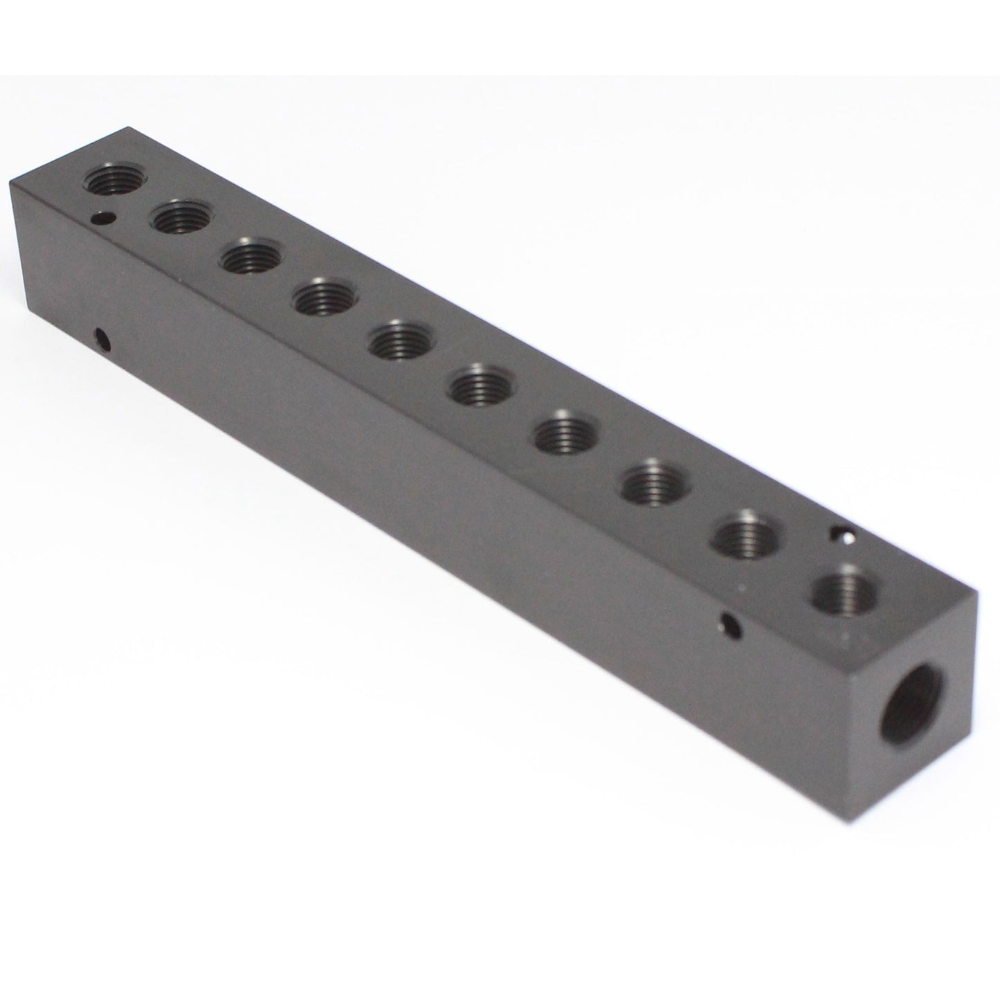 Wide Manifold 2 x 1/2" NPT IN - 10 x 1/4" NPT OUT 1.5" Center Port Distance