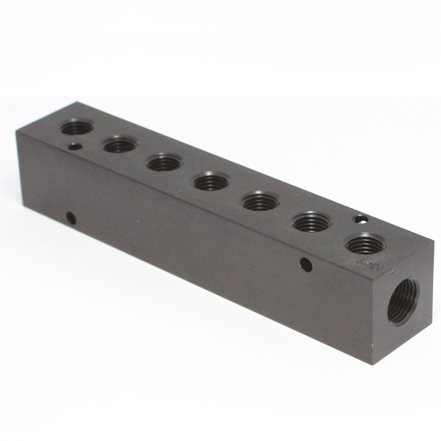 Aluminum Manifold 2 x 1/4" NPT IN - 7 x 1/4" NPT Out