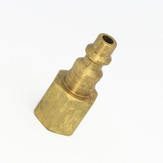 1/4" Body x 3/8" NPT Female Industrial Interchange Nipple Brass