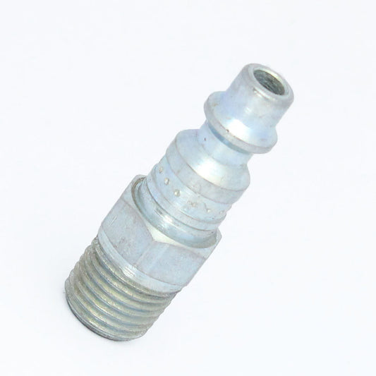 3/8" Body x 1/4" NPT Male Industrial Interchange Nipple Steel