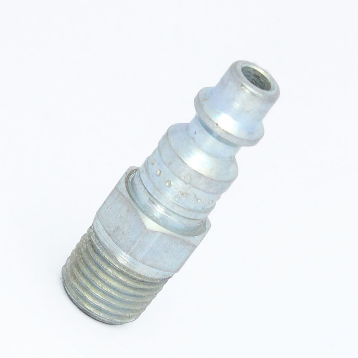 1/4" Body x 1/4" NPT Male Industrial Interchange Nipple Steel