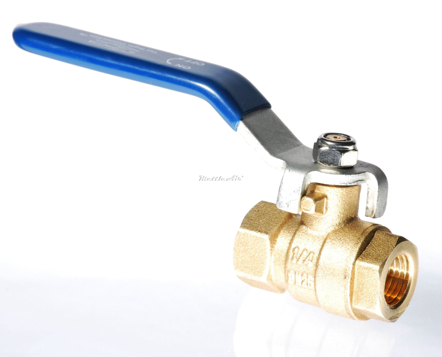 3/8" Female NPT Brass Ball Lever Shut Off Valve Water/Air/Pneumatic/Fluid 600WOG Water Oil Gas