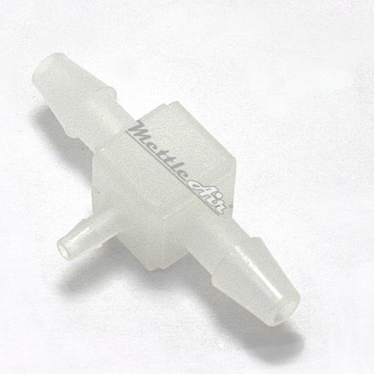 Kynar Plastic 5/32" x 1/8" Hose ID, Hose Barb Tee T Union Fitting Intersection/Split