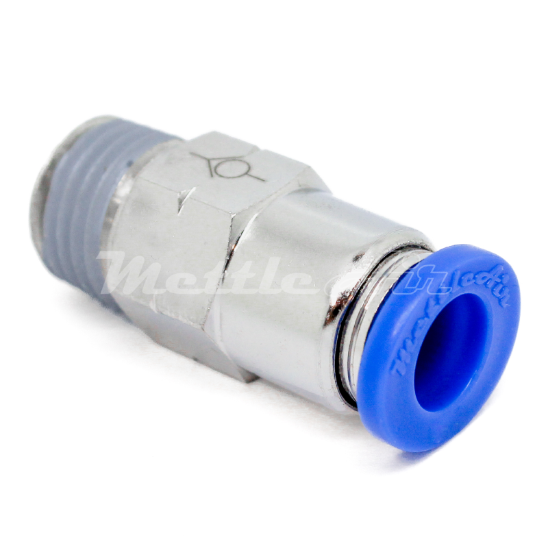 Composite PTC Check Valve Male 3/8" OD - 3/8" NPT Male