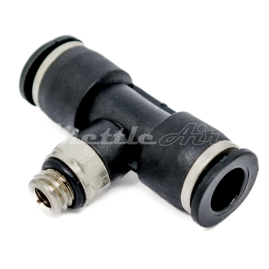 Compact Push to Connect Branch Tee 6 mm OD - M6 x 1.0 Male