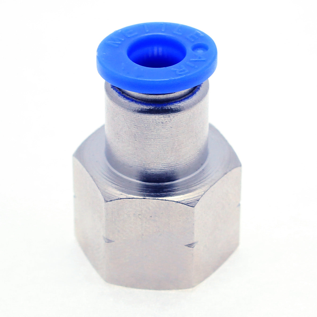 Push to Connect Straight Female Fitting 10 mm OD - 1/8" NPT Female