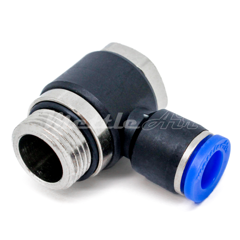 Composite PTC Male Swivel Banjo 3/8" OD - 1/4" BSPP (G) Male