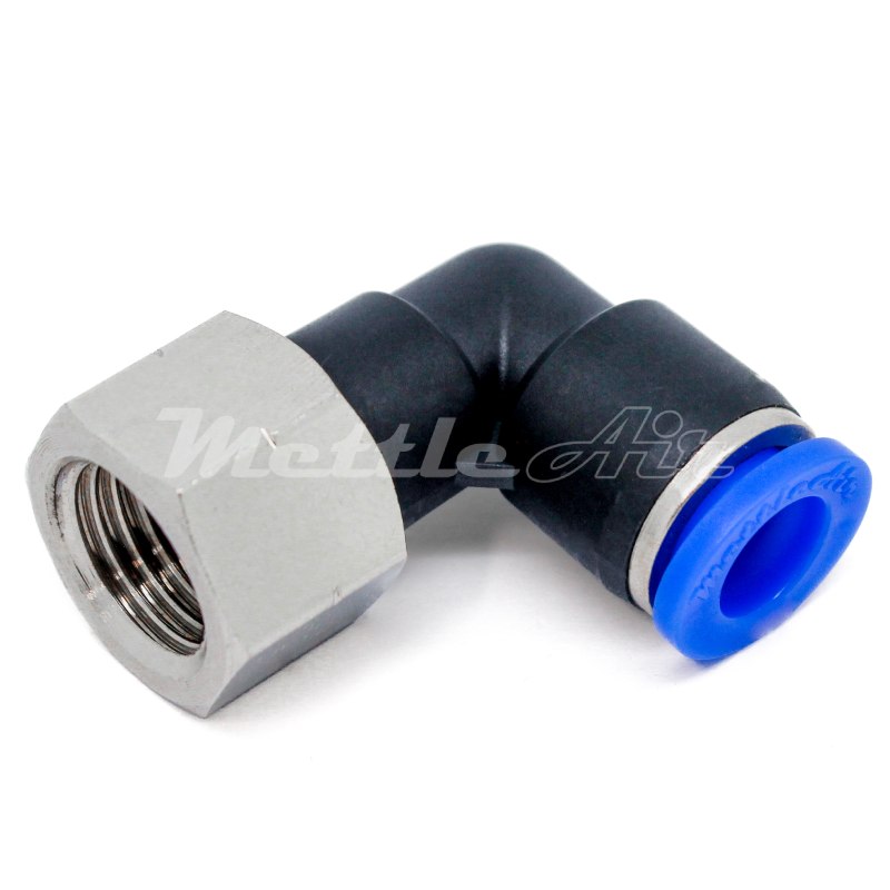 Composite PTC 90° Elbow Female 4 mm OD - 1/4" BSPT (R) Female