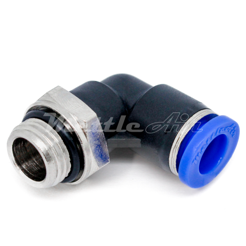 Composite PTC 90° Elbow Fitting 6 mm OD - 1/8" Universal Male