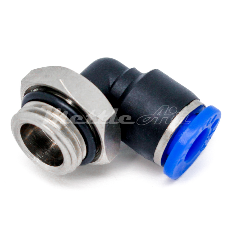 Composite PTC Low Profile Elbow Fitting 5/32" to 1/8" BSPP (G)