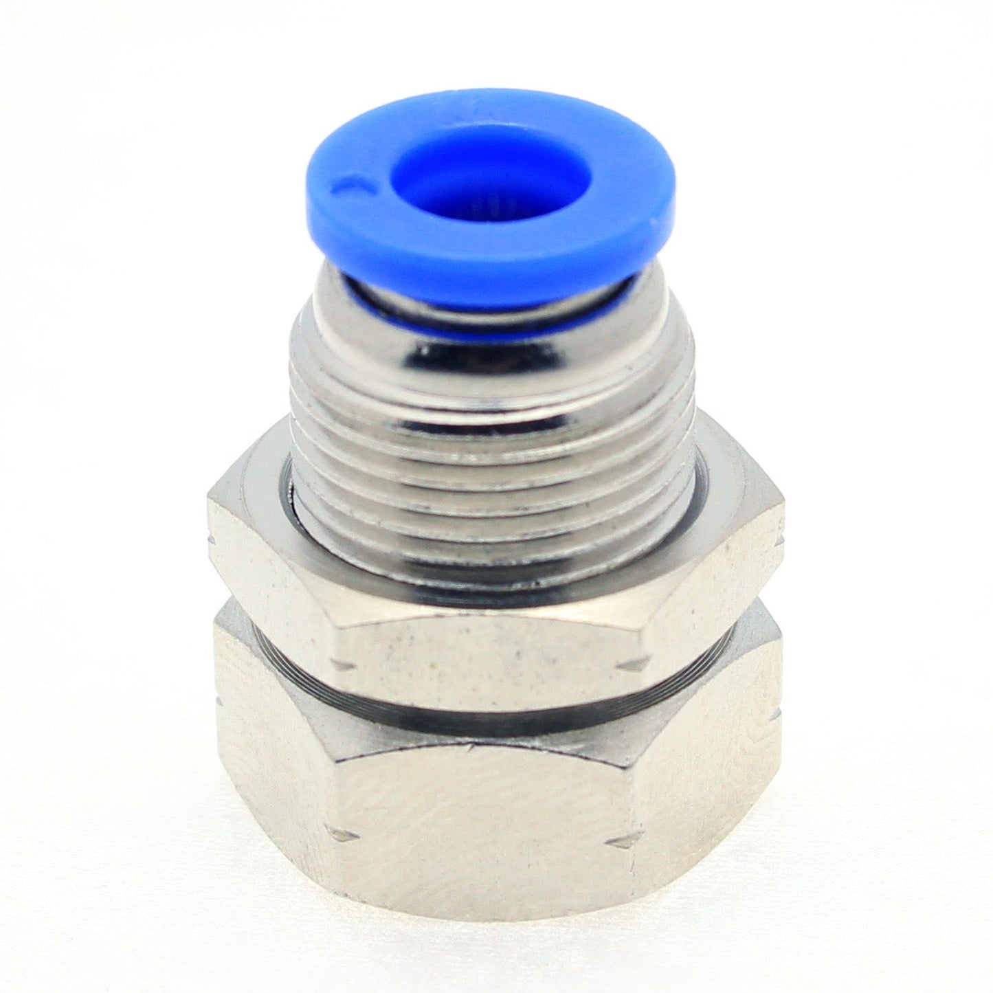 Push to Connect Straight Bulkhead Female 10 mm OD - 1/2" BSPP (G) Female