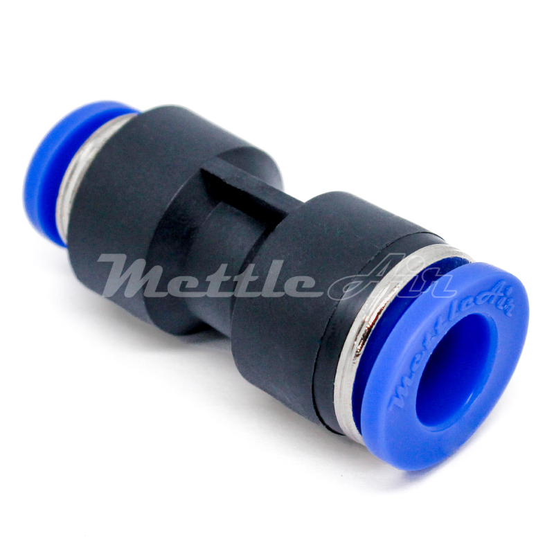 Composite PTC Straight Union Reducer 1/2" OD - 8 mm OD