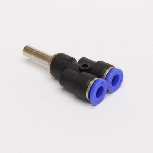 Push to Connect Plug in Y Fitting 4 mm OD