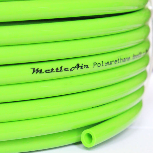 PU Tubing 6mm OD 30 meters (98 ft) GREEN