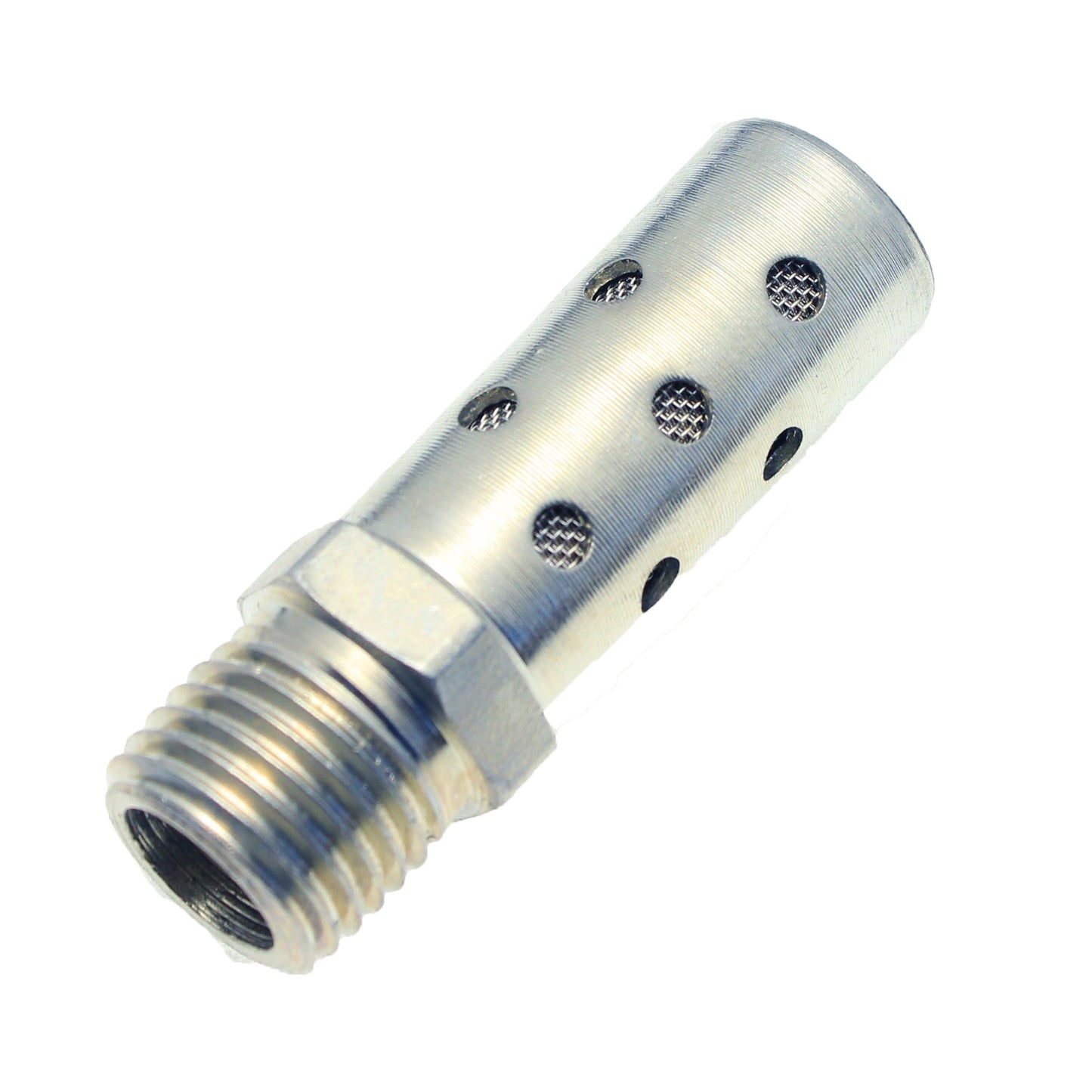 Zinc Plated Steel High Flow Silencer 1/4" NPT