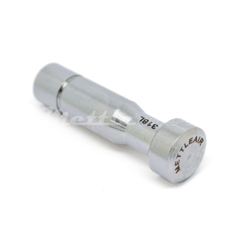Stainless Steel 316L PTC Plug Fitting 12 mm OD