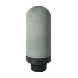 Nylon 66/Porous Polyethylene Silencer 1/8"