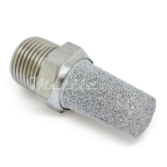 Stainless Steel Cone Muffler M5 x 0.8