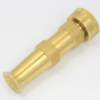 Brass Twist Hose Nozzle 3/4" GHT Female with Adjustable Stream by MettleAir