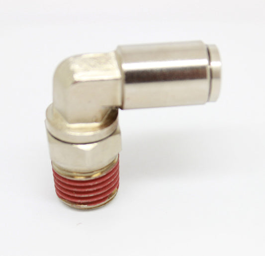 Brass Elbow Push To Connect Fitting 1/4" OD x 1/4" NPT Male CLEARANCE