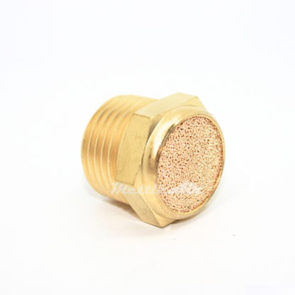 Sintered Bronze Breather Vent 1/4" BSPT