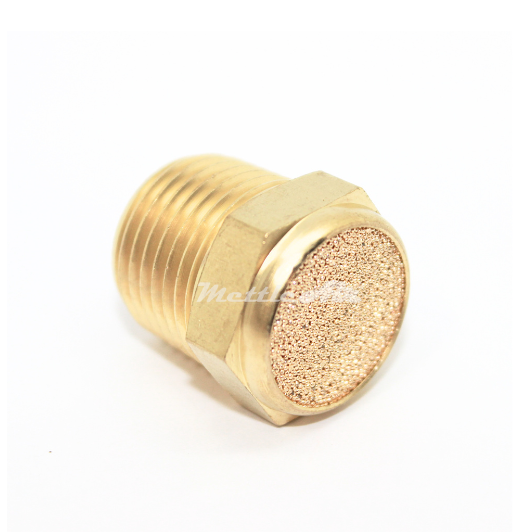 Sintered Bronze Breather Vent 3/8" NPT