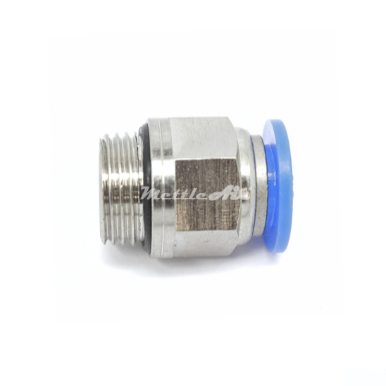 Push to Connect Straight Fitting 6 mm OD - 1/4" Universal Male