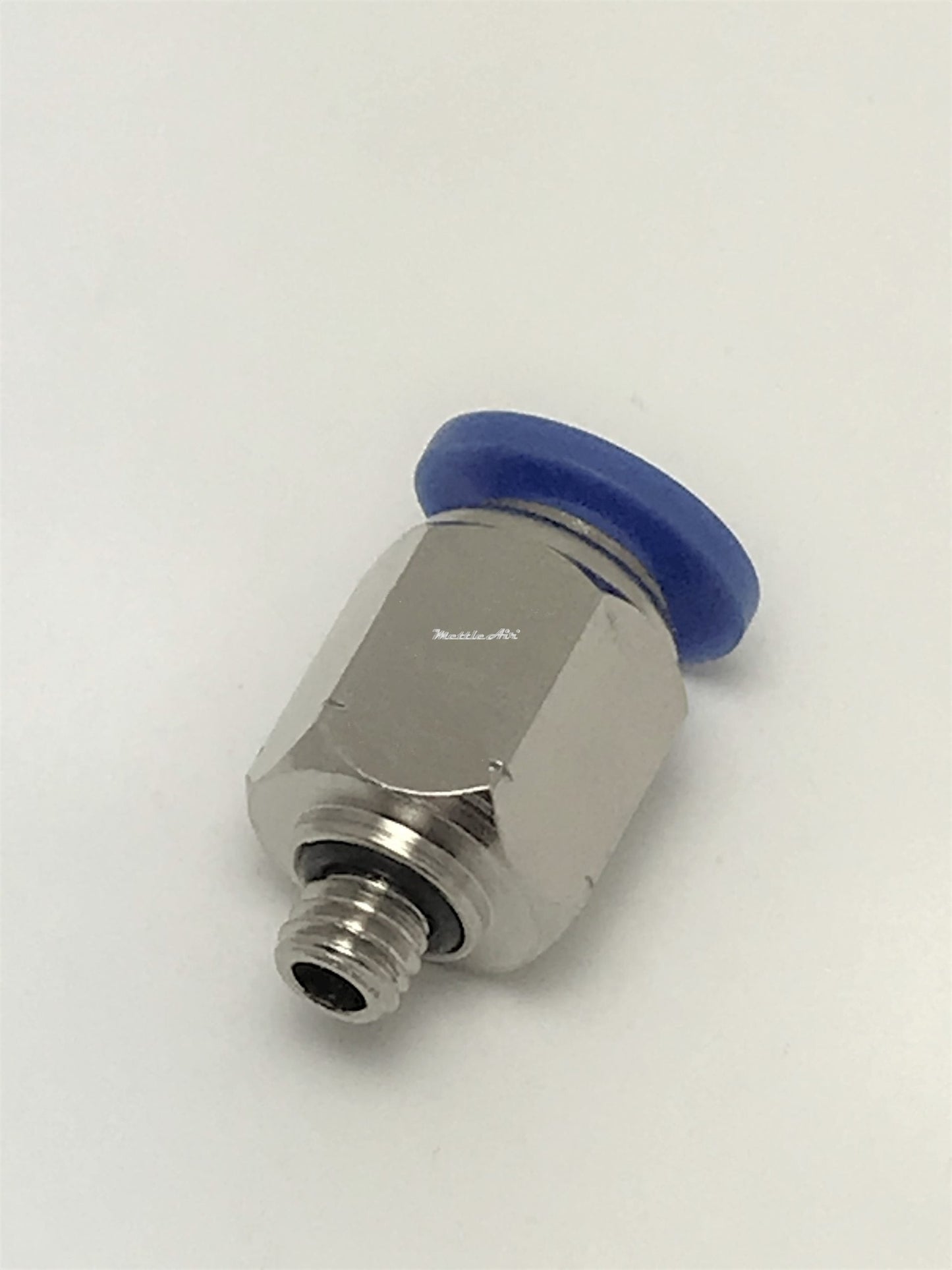 Compact Push to Connect Straight Fitting 6 mm OD - M5 x 0.8 Male