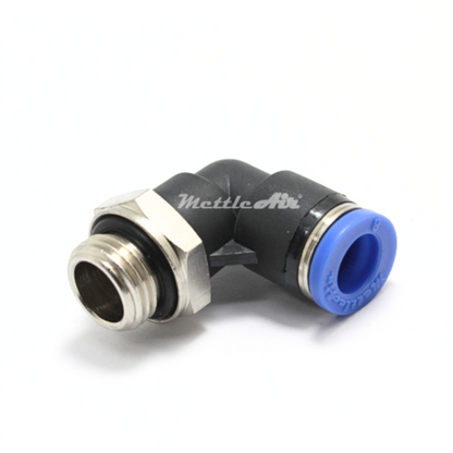 Push to Connect 90 Elbow Fitting 16 mm OD - 1/2" BSPP (G) Male