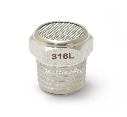 SS316L Filter Wire Mesh 110 microns / Vent Protector 3/4" BSPT (R)